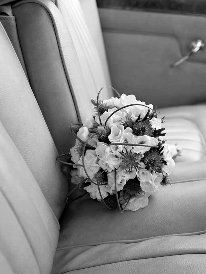 A wedding photographers take on the bridal bouquet in NYC